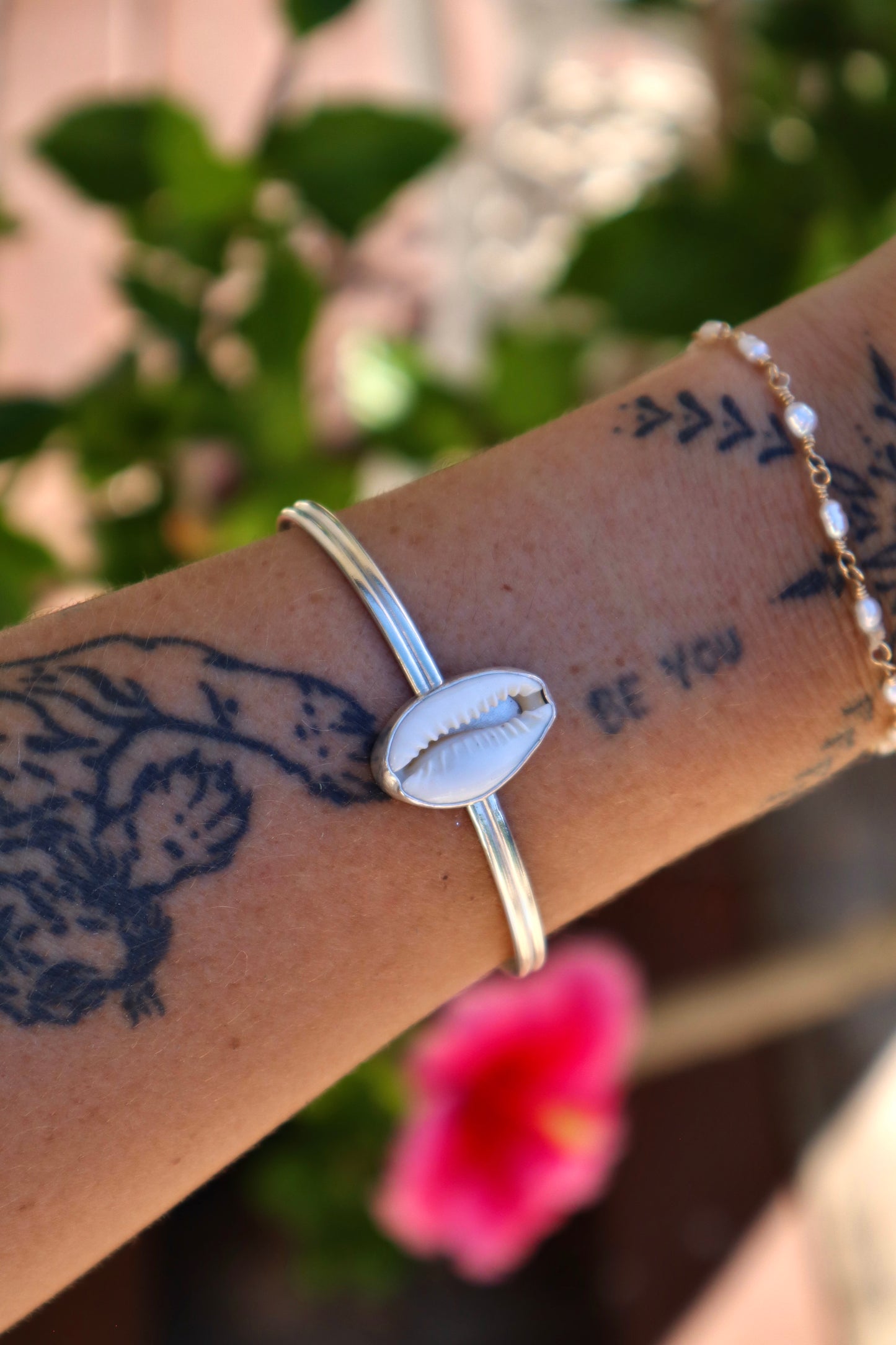 Cowrie cuff