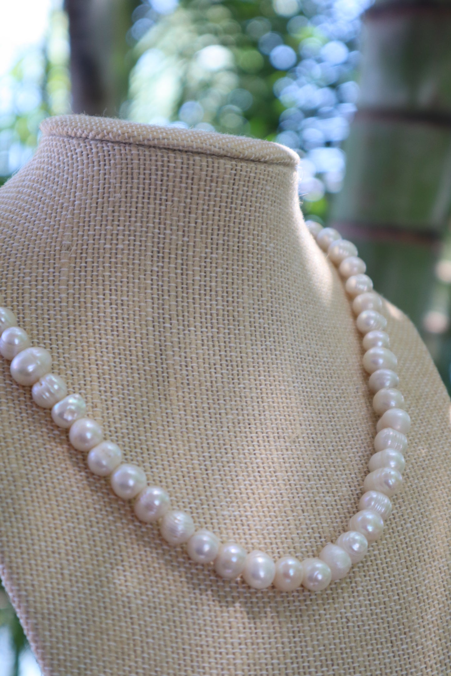 Puerto pearls necklace