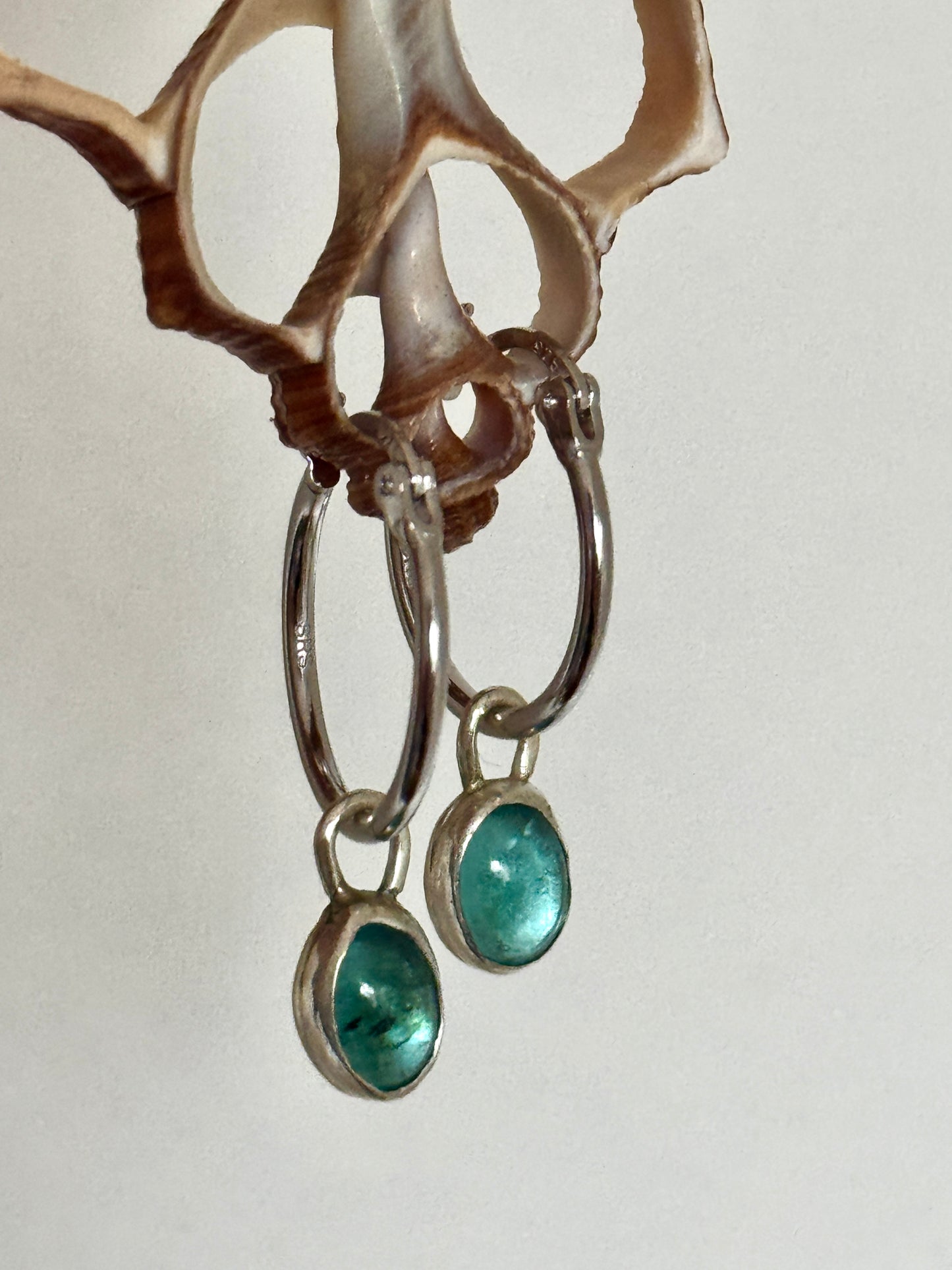Apatite earrings