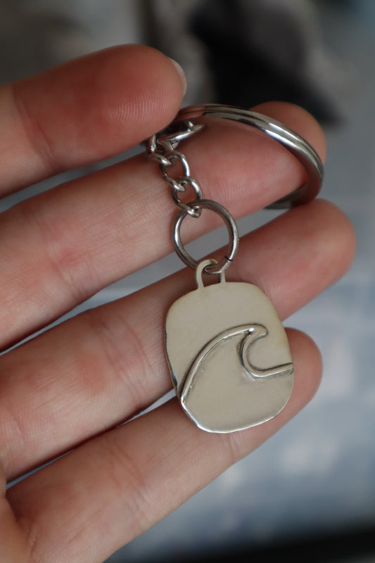Wave Key Ring/Pendant