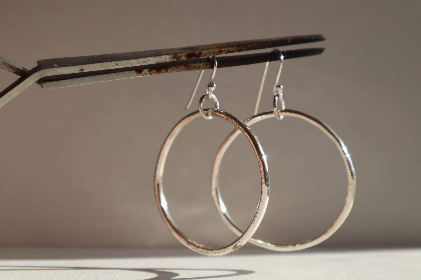 Hoop earrings