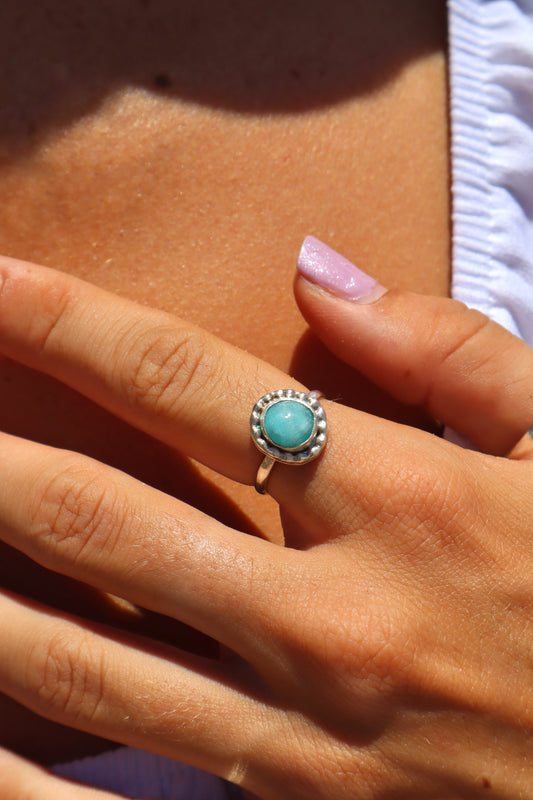 Amazonite ring
