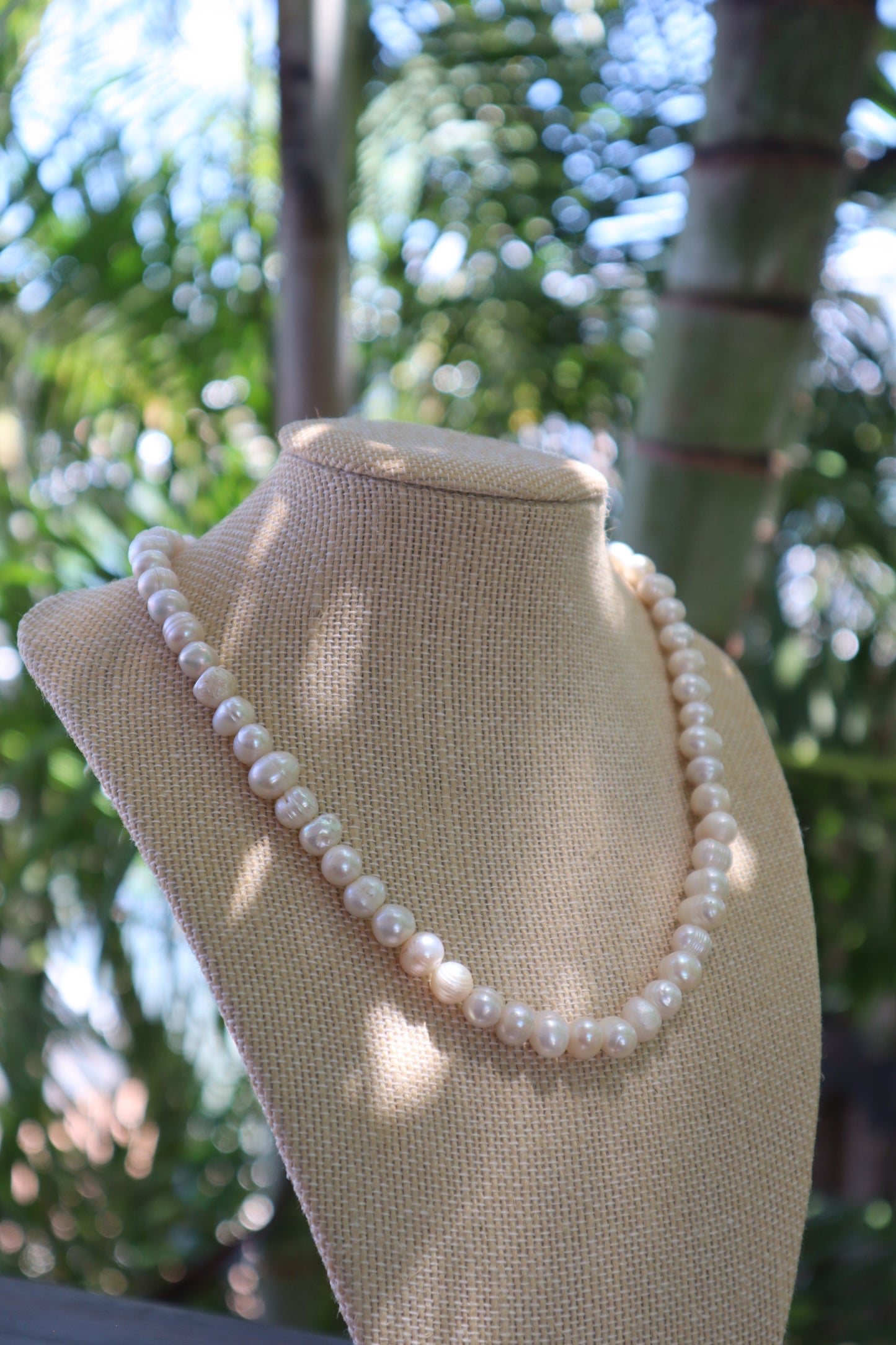 Puerto pearls necklace